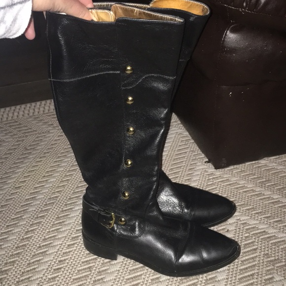 MICHAEL Michael Kors Shoes - Michael Kors black studded boots 5.5